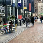 Winkels in het Emma District in Eindhoven