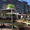 Markt op de Binnenrotte in Rotterdam